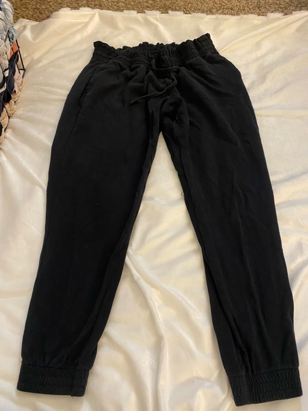 Hollister Black Women's Jogger Track Pants